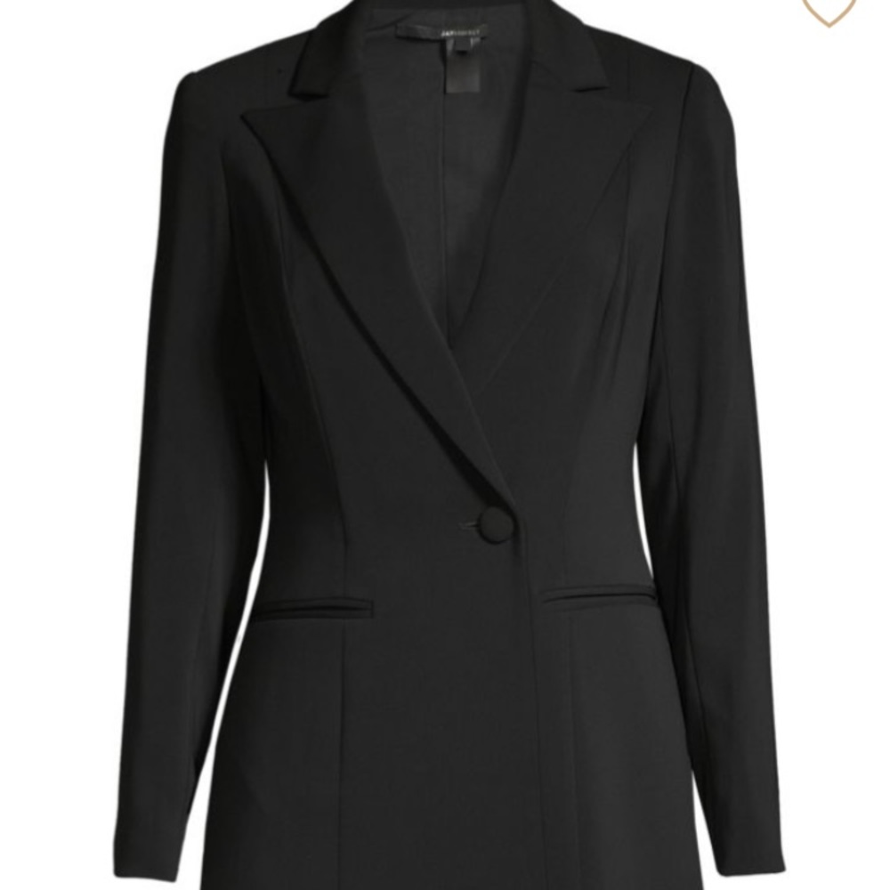 Jay Godfrey tuxedo jacket dress